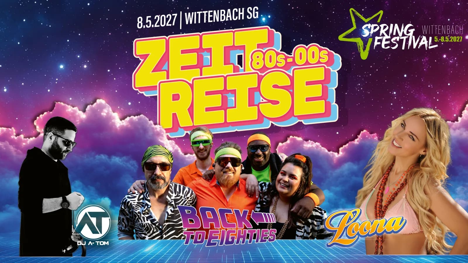 Flyer Samstag, 08.05.2027: Zeitreise